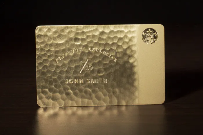 Starbucks Gold Card